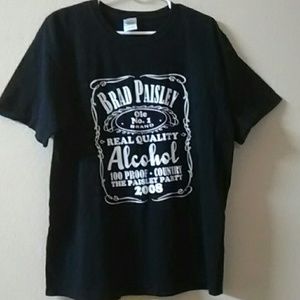 Brad Paisley 2008 Concert Tee Size L